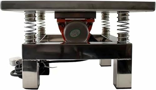 Plataforma Vibratoria para Hormigón, Mesa Vibradora Pequeña de Acero Inoxidable, Banco de Pruebas Vibratorio, Compactador, Mesa Vibratoria Mini miniatura 3