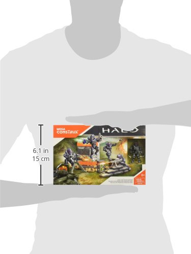 Mega Bloks Mattel Construx Halo Dxf03 Unsc Fireteam Shadow