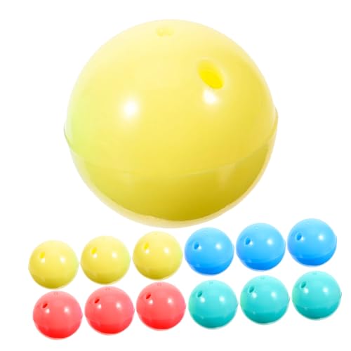 MOBUTOFU Mini Vending Machine Balls 20pcs Plastic Capsules Balls for Gumball Machine Capsule Toys