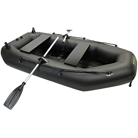 Waterside Schlauchboot Hunter-SP 235 | Paddelboot inkl. Paddel, Pumpe | Sportboot, Angelboot Cover