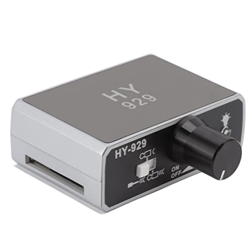 Asixxsix Detector de Fugas de Tuberías de Agua, Tecnología Avanzada Fuerte Penetrabilidad HY 929 Detector de Fugas de Agua Sensible con Sonda para Tuberías de Construcción