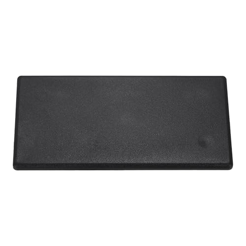 Bouchon de finition rectangulaire 60x120 mm pour extrusion aluminium noir uxcell