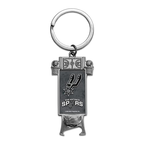 Rico Industries NBA Basketball San Antonio Spurs Sculpted Bottle Opener Keychain -Great Gift Item