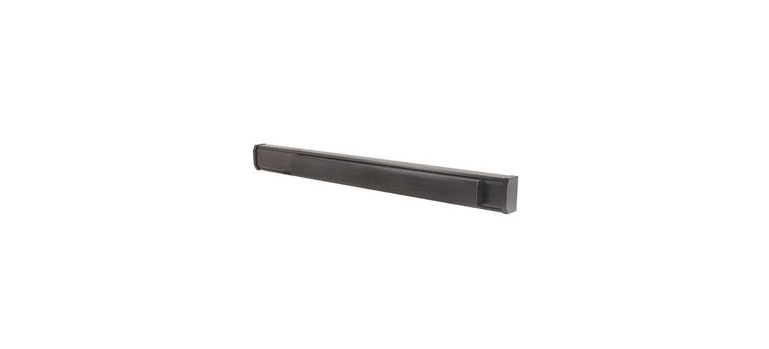 Dark Bronze 36 Jackson 1285 Push Pad Concealed Vertical Rod Right