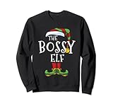 Photo Gallery i m bossy elf family matching christmas funny felpa Photo Gallery i m bossy elf family matching christmas funny felpa