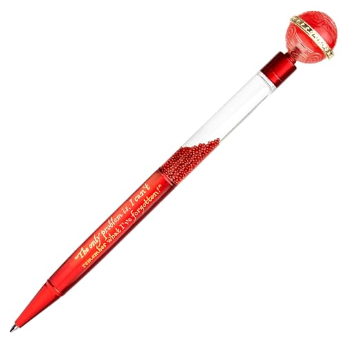 Stylo Harry Potter rechargeable avec cristaux rouges pour votre bureau
