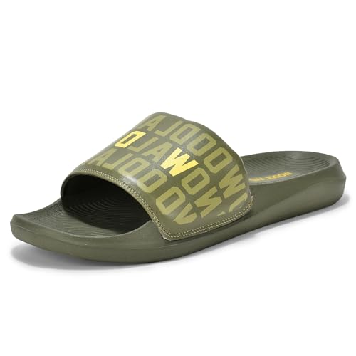 Image of Woodland Men's Black Eva Slides-UK-5 (EURO 39)