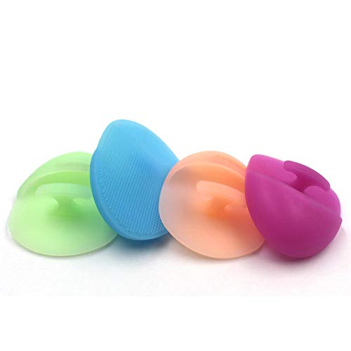 Xiton 4PCS / SET Super Suave Silicona Limpiador De Piel Facial Cepillo Masajeador Cepillo De Limpieza Facial Manual… - Imagen 3