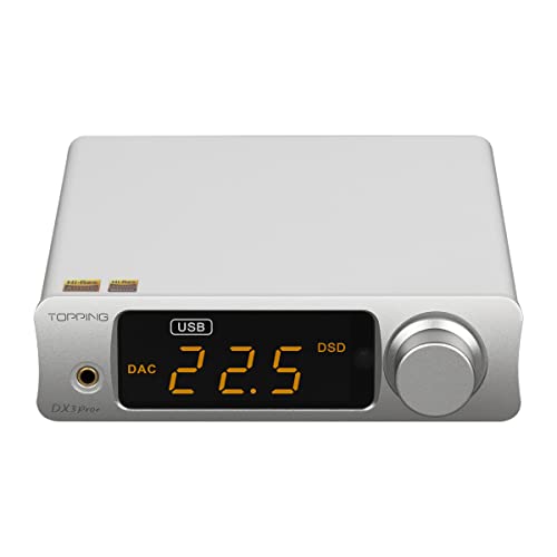 Informazioni su Topping DX3 Pro+ – Dotato dell'ultimo chip QCC5125, supporta i protocolli LDAC / AAC / SBC / APTX / APTX LL / APTX HD. Utilizza il decoder ES9038Q2M, supporta la trasmissione musicale ad alta risoluzione e può essere riprodotto con un suono chiaro.