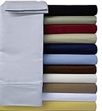 Super Single Solid Navy Microfiber Attached Waterbed Sheets Set with Pole Attachment.Pole not Included