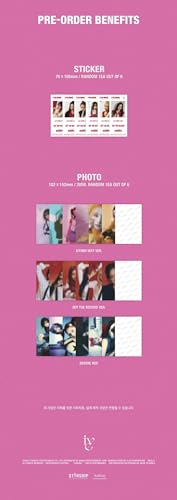 [Preorder Benefit] IVE - I'VE MINE [EITHER WAY Version] 1st EP Album CD-R+Photocard+Sticker+Photo+Photobook+Dust Jacket+(Extra IVE 6 Photocards+IVE Pocket Mirror)