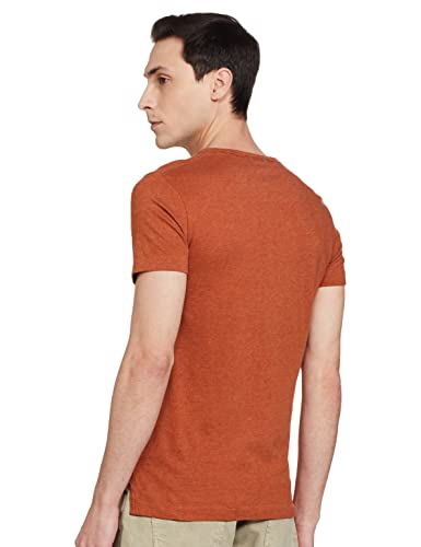 Image of Max Men's Printed Crew Neck Casual T-Shirt