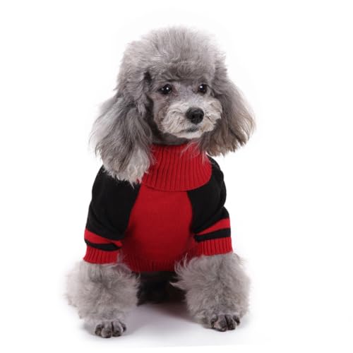 Disfraz Halloween para perro talla XL rojo tejido cálido miniatura 5