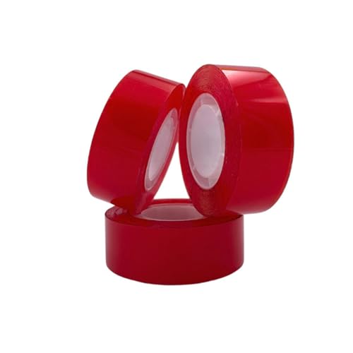 ACIT Cinta adhesiva de doble cara para pelucas, 19 o 25 mm, 3 rollos de 5 m, extrafuerte, delgada e impermeable para prótesis de cabello, extensiones y lazos (25 mm)