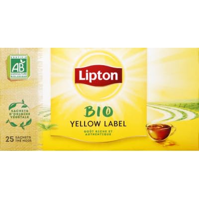 Lipton yellow label bio en sachets x25 - vue 2