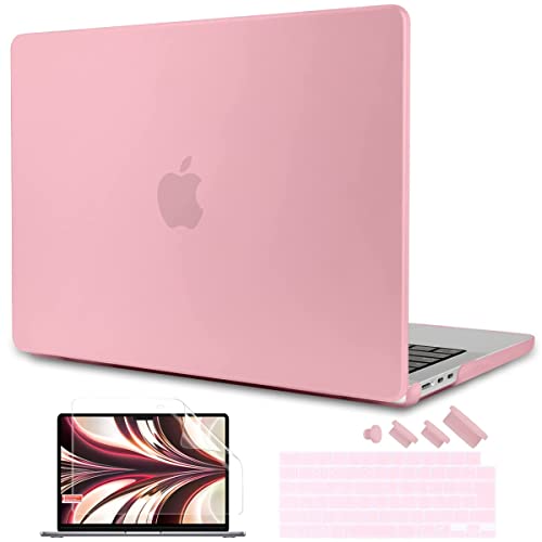 TWOLSKOO MacBook Air 13.6 ケース A2681 M2 A3113 Chip 2022 2023 2024 発売 対応, 耐衝撃 排熱機能 改良型 マット ハードケース + 液晶保護フィルム + 日本語キーボードカバー MacBook