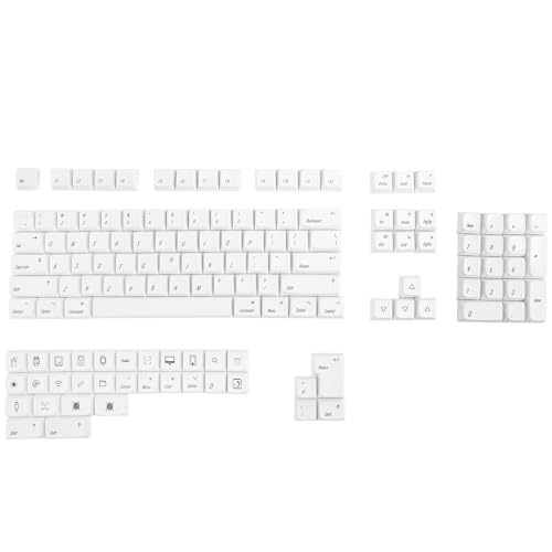 Keycaps PBT resistentes con 136 teclas para teclado mecánico de PC y laptop