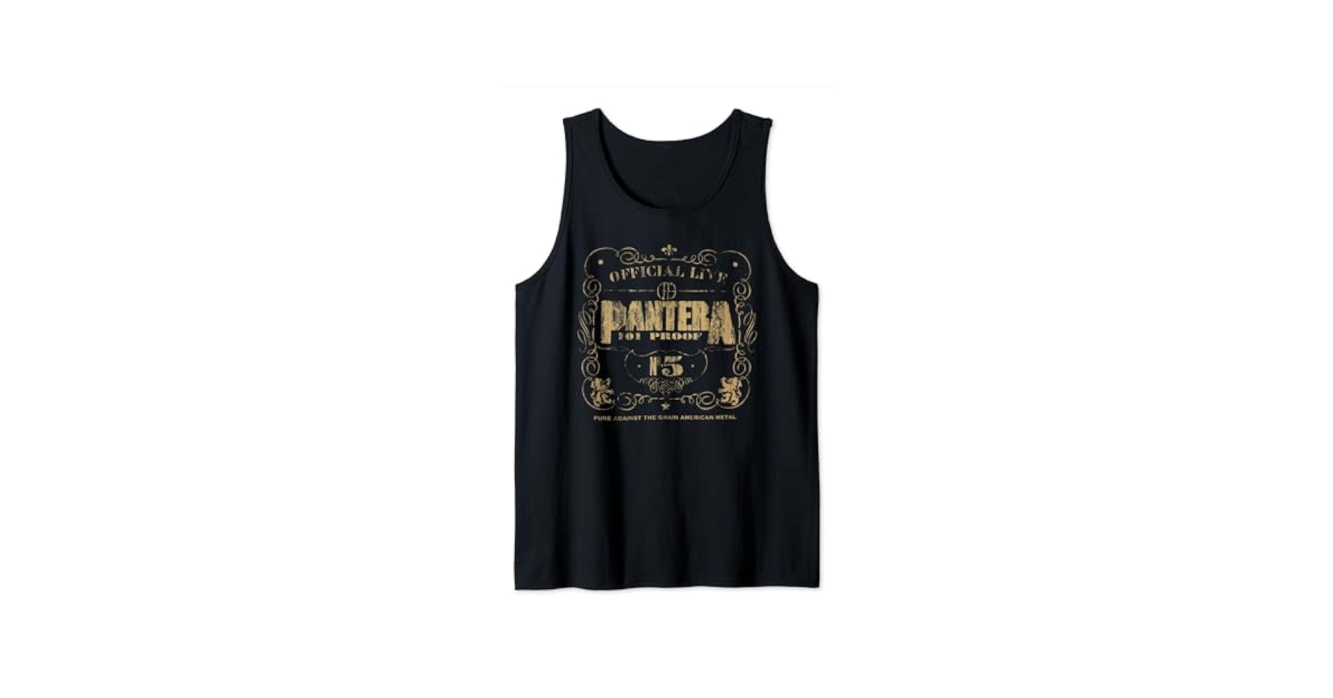 Amazon.com: Pantera Official 101 Proof Tank Top : Clothing
