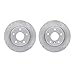 Dynamic Friction Company Front Brake Rotors 6002-11005