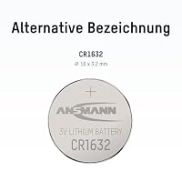 ANSMANN 1516-0004 Knofpzelle Batterie Lithium CR 1632 - 3V – Ansicht 2