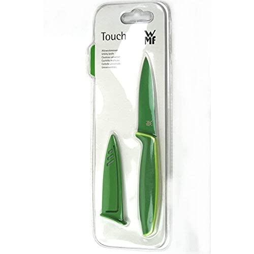 WMF Touch universeel mes 20 cm, mes met beschermhoes, speciaal lemmetstaal anti-aanbaklaag, scherp, lemmet 9 cm, groen - Image 8