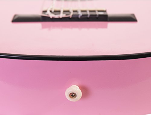 Musik Alley MA-51 Klassische Akustikgitarre Kindergitarre und Junior-Gitarre Pink