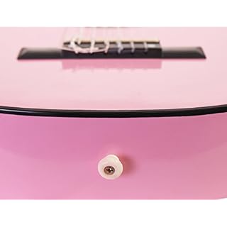 Musique Alley Ma-51 Guitare acoustique classique Guitare pour enfants et junior guitare rose - Les Beatles, Paul McCartney, John Lennon, RIngo Starr, George Harrison Musique Alley Ma-51 Guitare acoustique classique Guitare pour enfants et junior guitare rose – Image 5