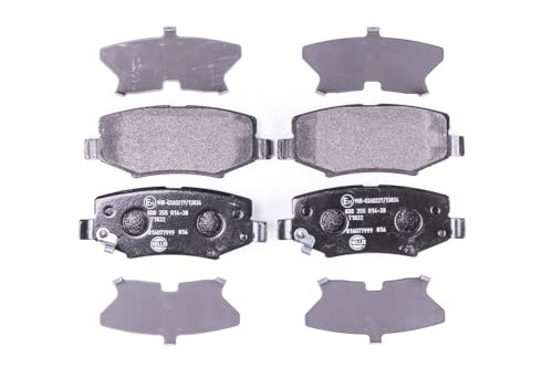 Plaquettes de frein HELLA T1822 Dodge Jeep 8DB355014381 avec indicateur usure
