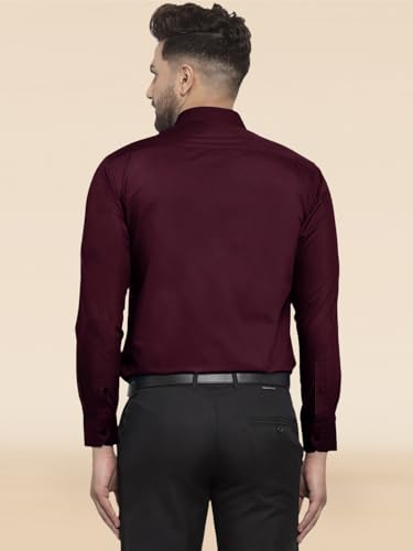 Image of Pinkmint Men Shirt, Cotton Blend, Regular Fit