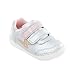 Stride Rite Baby Girls Soft Motion Kennedy Sneaker, Silver Multi, 3.5 Infant