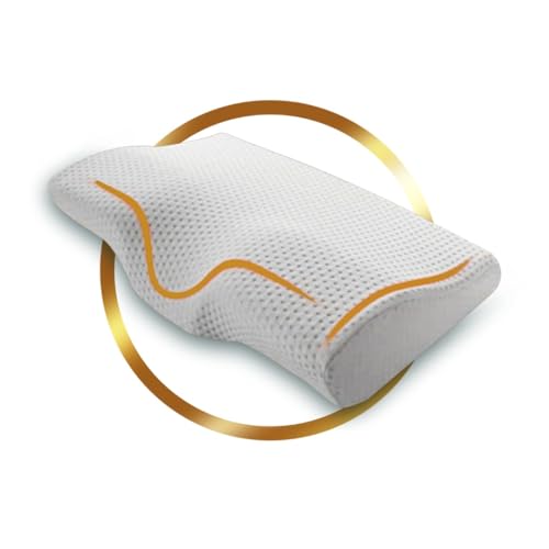 Travesseiro Nasa Ortopédico Anatômico Ajuda Aliviar Dores no Pesc...