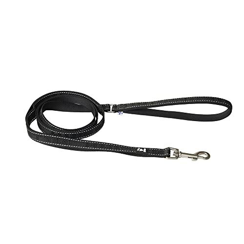 GUINZAGLIO HURTTA CASUAL ECO NERO. 180X2CM