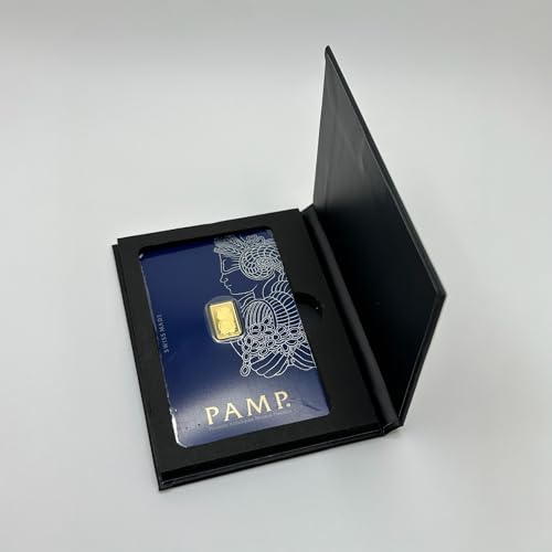 ELEMENT4779 Magnetic Lid Display Gift Box with Authentic PAMP Suisse Gold | Lady Fortuna Card | Keepsake, Memento or Souvenir by ELEMENT4779 - Image 2