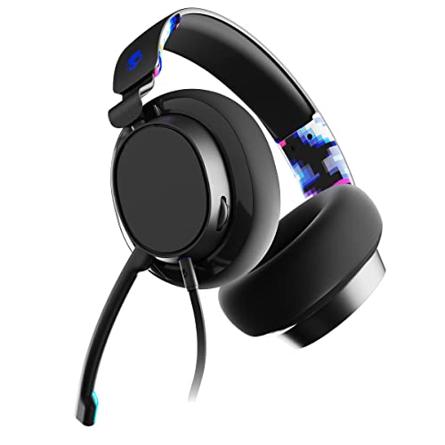 Skullcandy SLYR Pro Multi-Platform Over-Ear Wired Gaming Headset, Enhanced Sound Perception, AI Microphone, Works with Xbox PlayStation and PC - Blue - image 4