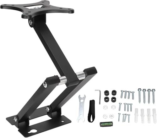 Support TV mural DPX100 en acier stable contre chutes d'écran