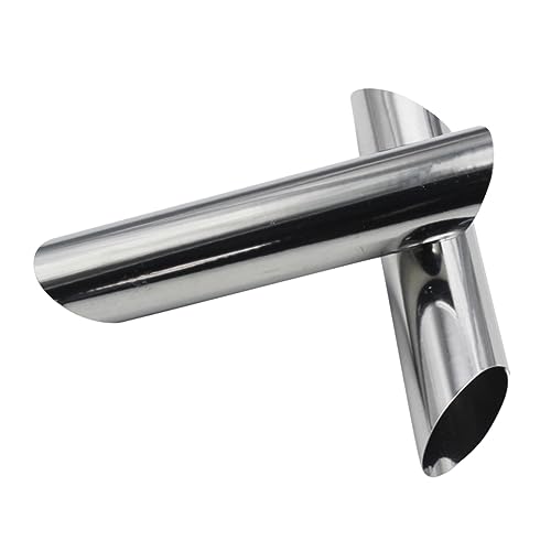 OKUMEYR 6pcs Stainless Steel Cannoli Tube Molds Croissant Bakeware Forms Mini Baking and Dessert Decoration Easy to Reusable