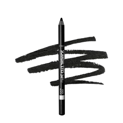 Rimmel Scandaleyes Waterproof Gel Eye Liner Pencil, Black 001