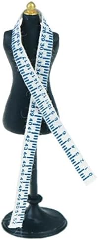 Xunfee Clothes Mannequin Model Dress Cloth Gown Display Support Holder Stand with Sewing Ruler Fits 18 Inch Dolls Dresses