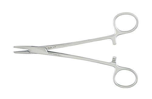 Integra Miltex 8-44 Stainless Steel Mayo-Hegar Surgical Needle Holder, 6-1/4
