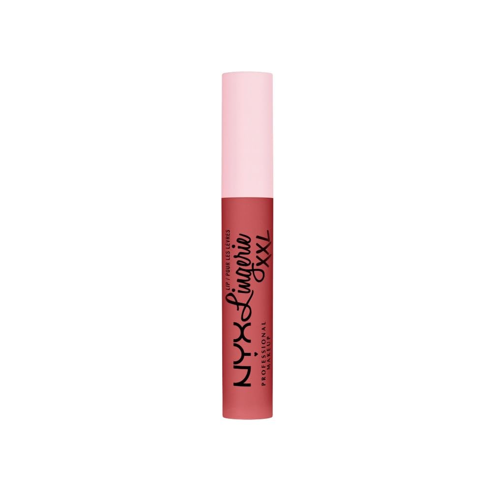 NYX PROFESSIONAL MAKEUPLip Lingerie LXXL, Long Lasting Matte Liquid Lipstick, Vegan formula, Xxpose Me