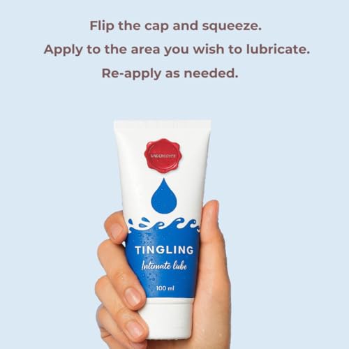 Image of Undercover By ZeroKaata Tingling Water Based Lube For Men and Women (100 ml)
