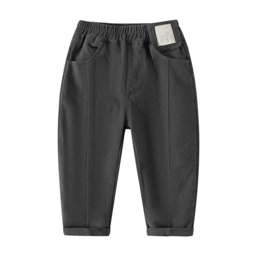 Boys Pants for Everyday Wear Comfortable Solid Denim Trousers for Active Kids Perfect for School and Outdoor