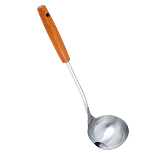 Cabilock Concha separadora de óleo de aço inoxidável para molho, separador de gordura alimentar, esc