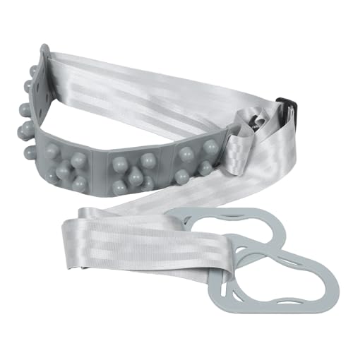 Cinturón vibratorio para cinta de correr accesorio de masajeador de cintura fitness gris