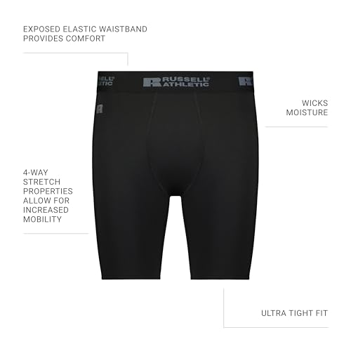 Russell Athletic Mens Compression Shorts4