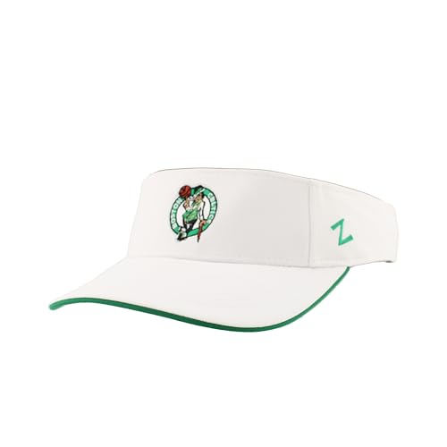 Image of ZHATS NBA Unisex-Adult NBA Officially Licensed Visor Impact White
