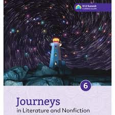 Textbook Binding JOURNEYS IN LITERATURE AND NONFICTION 6 Book