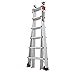 Little Giant Ladders, Velocity with Wheels, M26, 26 Ft, Multi-Position Ladder, Aluminum, Type 1A, 300 lbs Weight Rating, (15426-001)