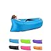 Chaise longue gonflable HAIKERS - Portable - Étanche - Anti-fuite d'air - Idéal pour l'extérieur, les voyages, les fêtes à la plage, les pique-niques, le jardin - Bleu