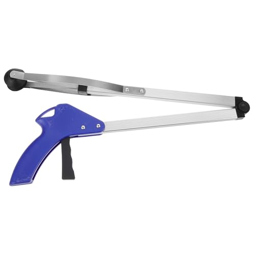 STOBAZA Recogedor Portátil de Basura Diseño Ergonómico y Aleación de Aluminio para Tiendas y Escuelas, Herramienta Práctica para Tirar Basura y Recoger Hojas